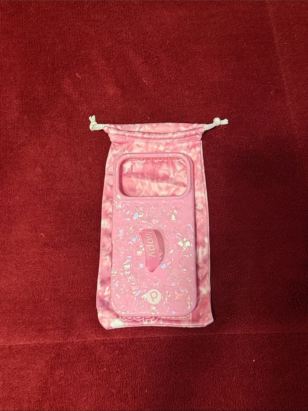 Loopy Case Pink Opal Shell iPhone 17 Pro